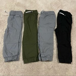 NWOT Garanimals Canvas Jogger Pants - 4 Pairs